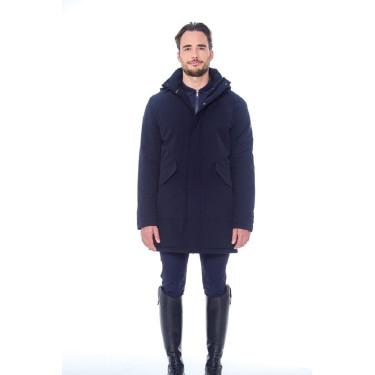 Parka lunga Harcour Paulin Uomo Marina Blu marino Parka lunga Harcour Paulin Uomo Marina Blu marino