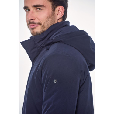 Parka lunga Harcour Paulin Uomo Marina Blu marino Parka lunga Harcour Paulin Uomo Marina Blu marino