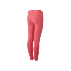 Pantaloni Horze Active da bambino con fondo in silicone Rosa