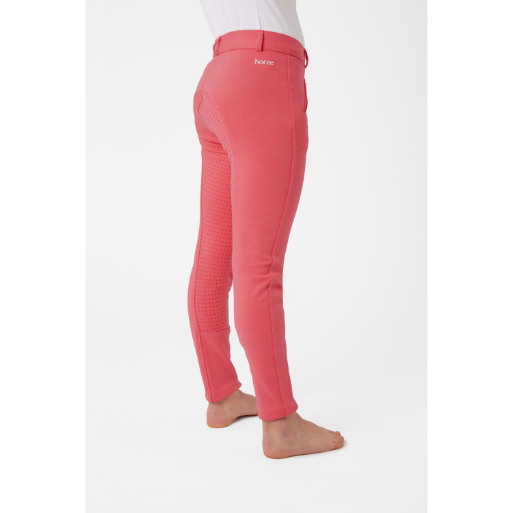 Pantaloni Horze Active da bambino con fondo in silicone Pantaloni Horze Active da bambino con fondo in silicone