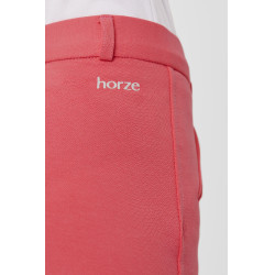 Pantaloni Horze Active da bambino con fondo in silicone Rosa