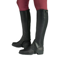 Mini-chaps in pelle morbida Horze Franci Nero Mini-chaps in pelle morbida Horze Franci Nero