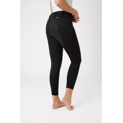 Pantaloni termici Grand Prix Horze con fondo in silicone per donna Nero