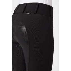 Pantaloni termici Grand Prix Horze con fondo in silicone per donna Nero