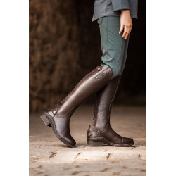 Stivali da equitazione Ginevra junior Horze Marrone