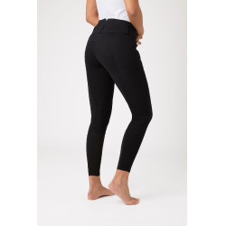 Pantaloni da equitazione con rinforzi in pelle Daniela da donna Horze Nero Pantaloni da equitazione con rinforzi in pelle Daniela da donna Horze Nero