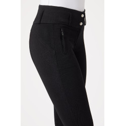 Pantaloni da equitazione con rinforzi in pelle Daniela da donna Horze Nero Pantaloni da equitazione con rinforzi in pelle Daniela da donna Horze Nero