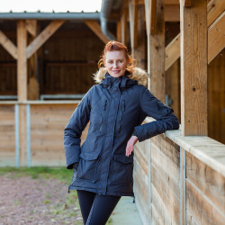 Parka lunga Brooke Horze donna Blu navy scuro Parka lunga Brooke Horze donna Blu navy scuro