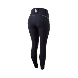 Pantaloni a vita alta con grip in silicone Aubrey Horze donna Blu navy scuro Pantaloni a vita alta con grip in silicone Aubrey Horze donna Blu navy scuro