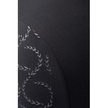 Leggings a vita alta con fondo in silicone integrale Gillian Horze donna Nero