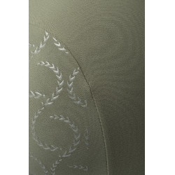 Leggings a vita alta con fondo in silicone integrale Gillian Horze donna Scarabeo verde kaki Leggings a vita alta con fondo in silicone integrale Gillian Horze donna Scarabeo verde kaki