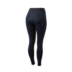 Leggings da equitazione da donna con grip in silicone a fondo intero Madison Horze Blu navy scuro
