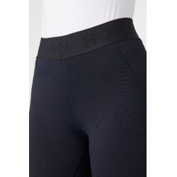 Leggings da equitazione da donna con grip in silicone a fondo intero Madison Horze Blu navy scuro