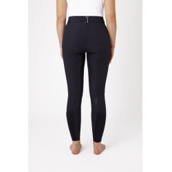Pantaloni da equitazione con fondo integrale in silicone snellenti Patricia da donna B Vertigo Blu navy scuro / bianco Pantaloni da equitazione con fondo integrale in silicone snellenti Patricia da donna B Vertigo Blu navy scuro / bianco
