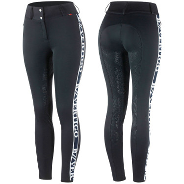 Pantaloni da equitazione funzionali a vita alta con grip in silicone integrale Angelika donna B Vertigo Pantaloni da equitazione funzionali a vita alta con grip in silicone integrale Angelika donna B Vertigo