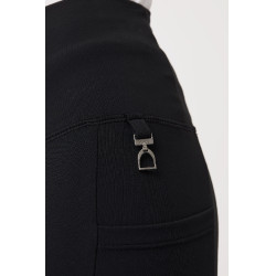 Leggings a copertura totale Gillian per bambini Horze Nero