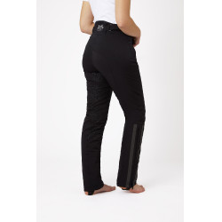 Pantaloni da equitazione termici trapuntati Dana da donna B Vertigo Nero