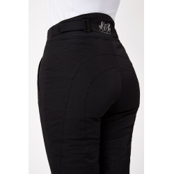 Pantaloni da equitazione termici trapuntati Dana da donna B Vertigo Nero