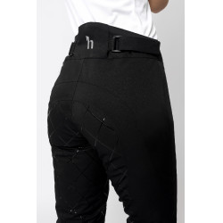 Pantaloni da equitazione con stampa in silicone Adeline da donna Horze Nero