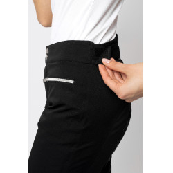 Pantaloni da equitazione con stampa in silicone Adeline da donna Horze Nero