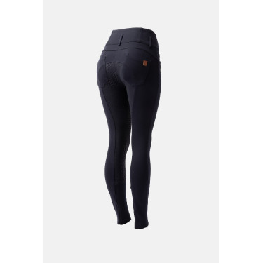 Pantaloni da equitazione a vita alta Tara con grip in silicone a fondo intero da donna Horze Pantaloni da equitazione a vita alta Tara con grip in silicone a fondo intero da donna Horze