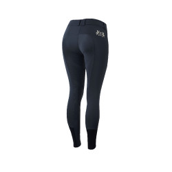 Pantaloni da equitazione Meghan full grip in silicone da donna B Vertigo Blu navy scuro Pantaloni da equitazione Meghan full grip in silicone da donna B Vertigo Blu navy scuro