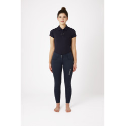 Pantaloni da equitazione Meghan full grip in silicone da donna B Vertigo Blu navy scuro Pantaloni da equitazione Meghan full grip in silicone da donna B Vertigo Blu navy scuro