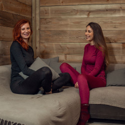 Pantaloni intimi in misto lana Roxie da donna B Vertigo Nero Pantaloni intimi in misto lana Roxie da donna B Vertigo Nero