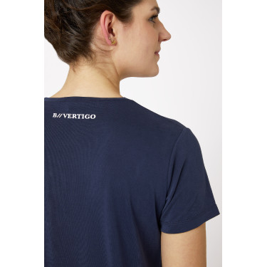Polo da concorso a maniche corte Daniele donna B Vertigo Blu navy scuro Polo da concorso a maniche corte Daniele donna B Vertigo Blu navy scuro