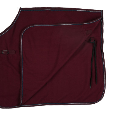 Coprireni in pile Kiel Horze Rosso scuro Coprireni in pile Kiel Horze Rosso scuro