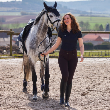 Stinchiere Adepto Horze Blu navy scuro Stinchiere Adepto Horze Blu navy scuro