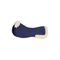 Ammortizzatore in schiuma memory foam con pelliccia sintetica Horze Blu scuro Ammortizzatore in schiuma memory foam con pelliccia sintetica Horze Blu scuro