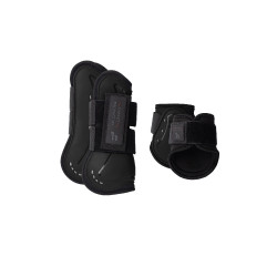 Stinchiere e paranocche Horze Armour Airflow Nero