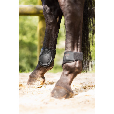 Stinchiere e paranocche Horze Armour Airflow Nero