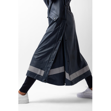 Impermeabile da donna Horze Hazel lungo con spacchi Impermeabile da donna Horze Hazel lungo con spacchi