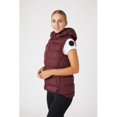 Gilet imbottito senza maniche con cappuccio Horze Callie donna Gilet imbottito senza maniche con cappuccio Horze Callie donna