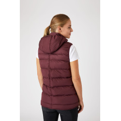 Gilet imbottito senza maniche con cappuccio Horze Callie donna Gilet imbottito senza maniche con cappuccio Horze Callie donna
