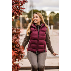 Gilet imbottito senza maniche con cappuccio Horze Callie donna Gilet imbottito senza maniche con cappuccio Horze Callie donna