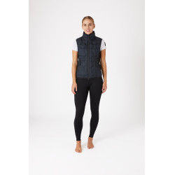 Gilet da equitazione senza maniche da donna Horze Shelly Blu marino scuro Gilet da equitazione senza maniche da donna Horze Shelly Blu marino scuro