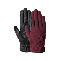 Guanti da equitazione estivi Horze Nichelle donna Port Royale Bordeaux