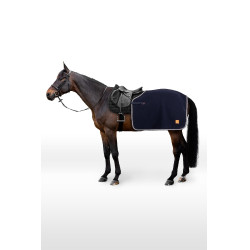 Coprireni in lana Augusta B Vertigo Blu navy scuro