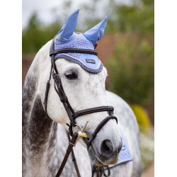 Cuffia antimosche LeMieux Esme Mais blu Cuffia antimosche LeMieux Esme Mais blu