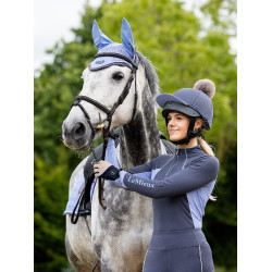 Cuffia antimosche LeMieux Esme Mais blu Cuffia antimosche LeMieux Esme Mais blu