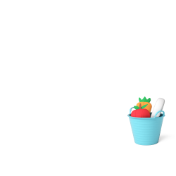 Secchiello per leccornie Mini Pony LeMieux Multi Multicolore