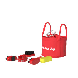 Kit di strigliatura Mini Pony LeMieux Peperoncino Rosso Kit di strigliatura Mini Pony LeMieux Peperoncino Rosso