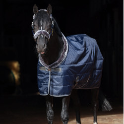 Coperta da scuderia Bucas Show-Line 150g SF Marina / grigio Blu