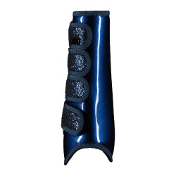 Guêtres fermées à paillettes Horze Bleu foncé Guêtres fermées à paillettes Horze Bleu foncé
