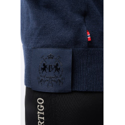 Maglione B Vertigo in misto lana Faye Titano marino Blu marino