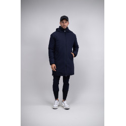 Parka lunga Harcour Robertol Marina Blu marino