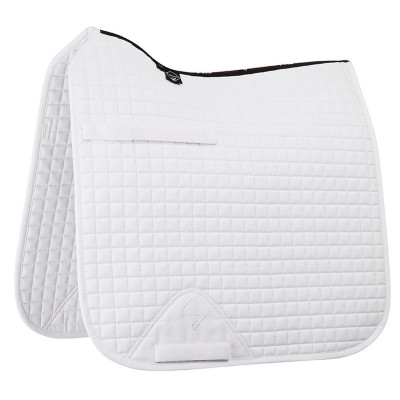 Tapis LeMieux ProSport Dressage SQ Plain Standard Strap Blanc